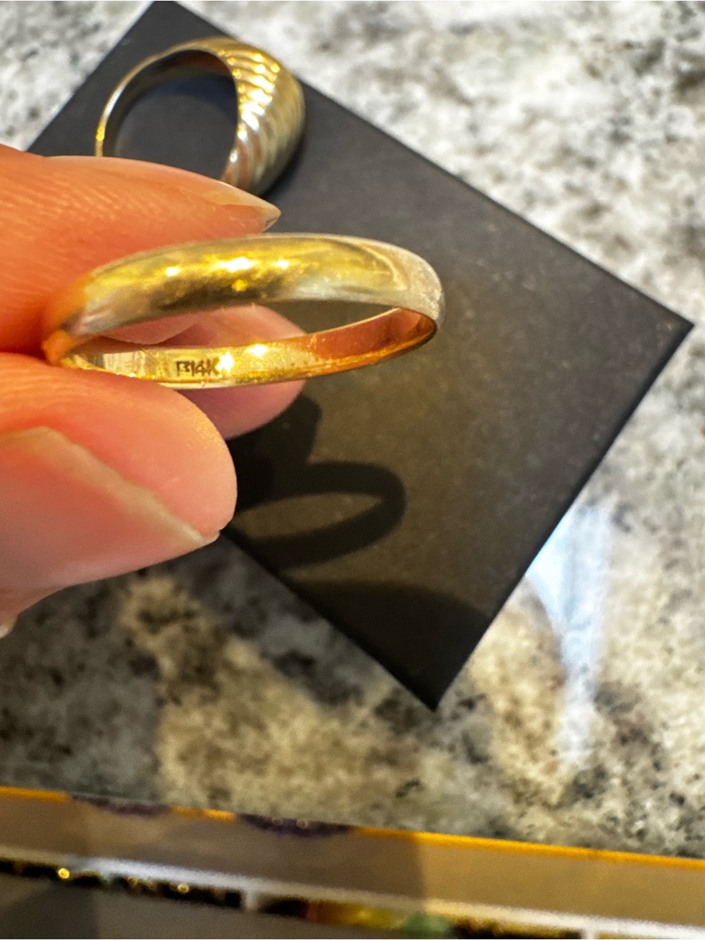 Solid • 14 KT Gold Band